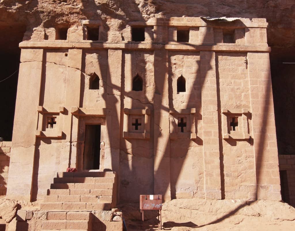 Monolithic church, Ethiopia, Africa