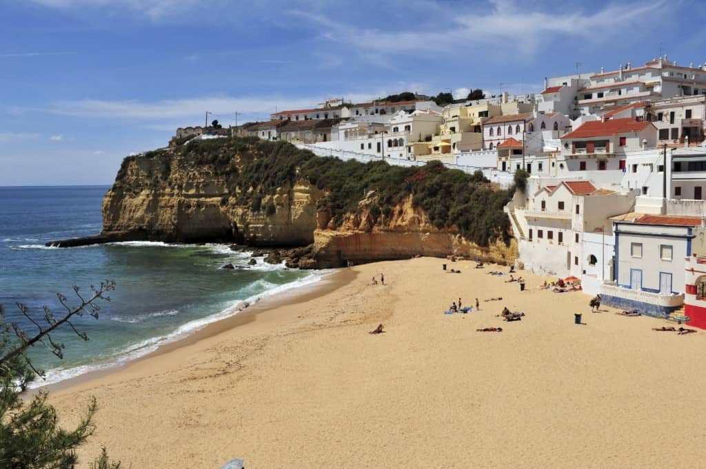 Carvoeiro beach, Algarve, Portugal