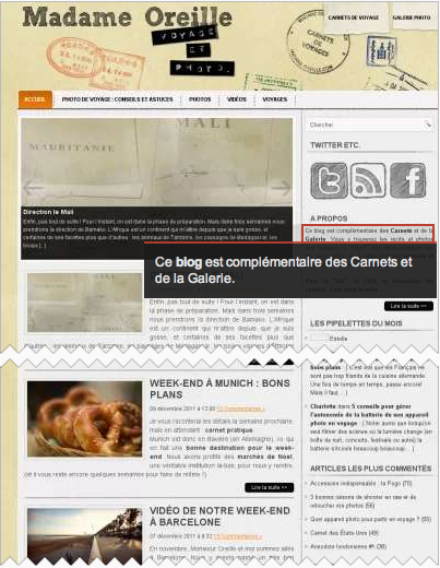 Blog Madame Oreille