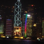 Kowloon bei Nacht