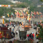 Zeremonie auf Lantau
