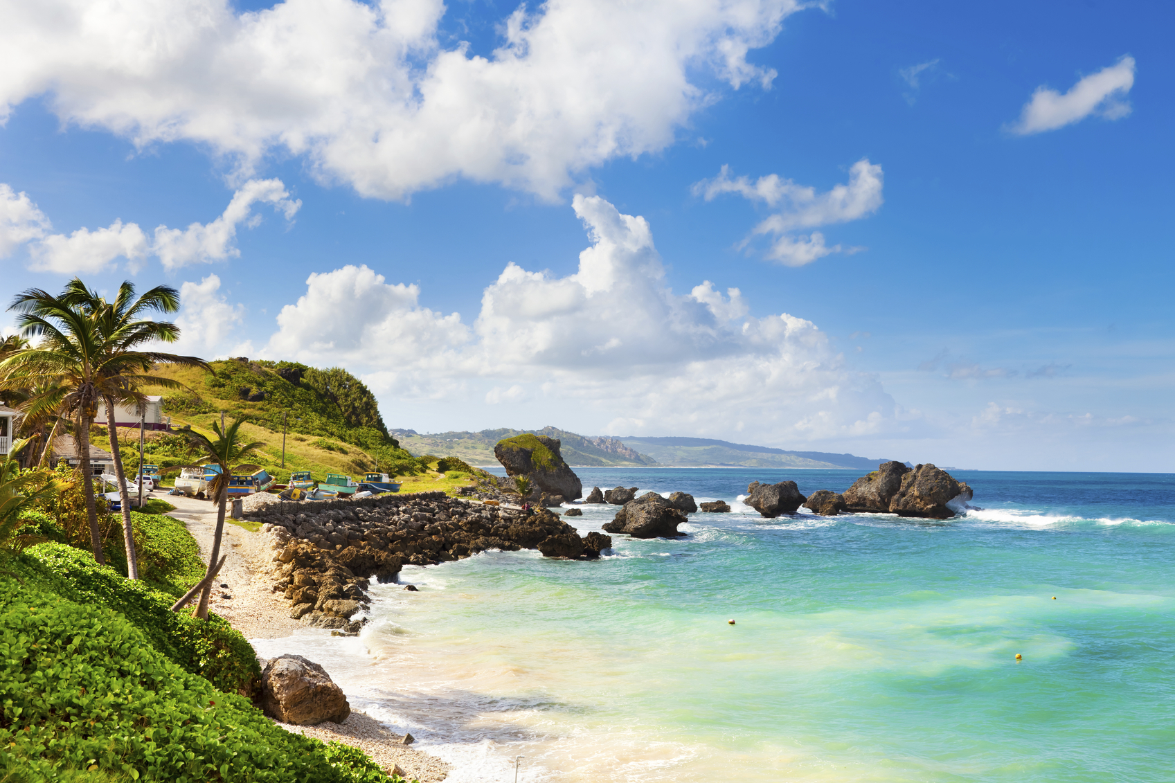 Bathsheba, East coast of Barbados, Lesser Antilles.